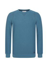 WITH STRUCTURE - Jumper - petrol
