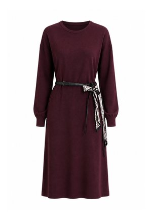 Elara, ELARA KLEID MIDIKLEID - Robe survêtement - rot