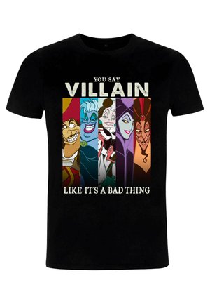 DISNEY VILLAINS VILLAIN LIKE BAD - Print T-shirt - black