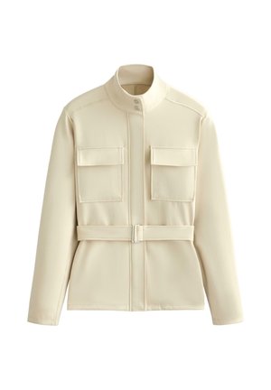 WITH BELT - Športna jakna/jopica - beige