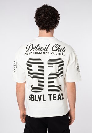 Sublevel, T-Shirt print - white