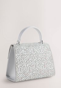 STRUCTURED - Käekott - silver