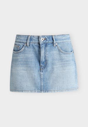 HUGO, GALANIE - Jupe en jean - bright blue