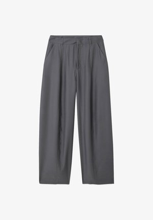 American Vintage, PANTALON FEMME LANOW - Nohavice - brumeux