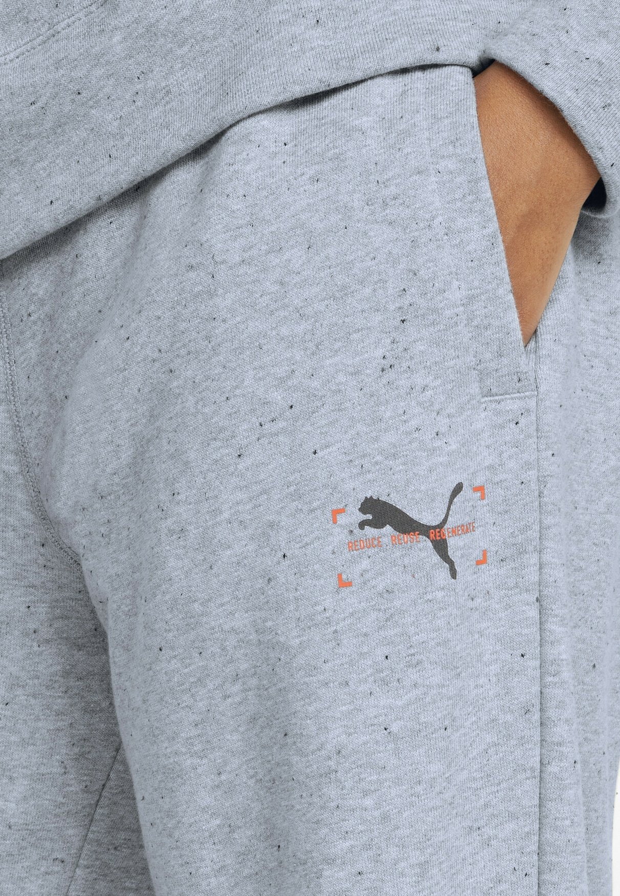 grey puma tracksuit