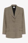 Σακάκι - pale khaki check
