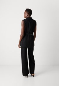 DKNY FUEN AERO  - Strukirani kaput - black
