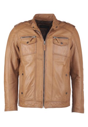 JCC Lederjacke - cognac