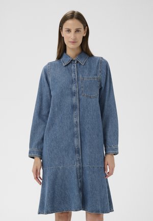 DOPHINAIW - Obleka iz džinsa - washed medium blue denim
