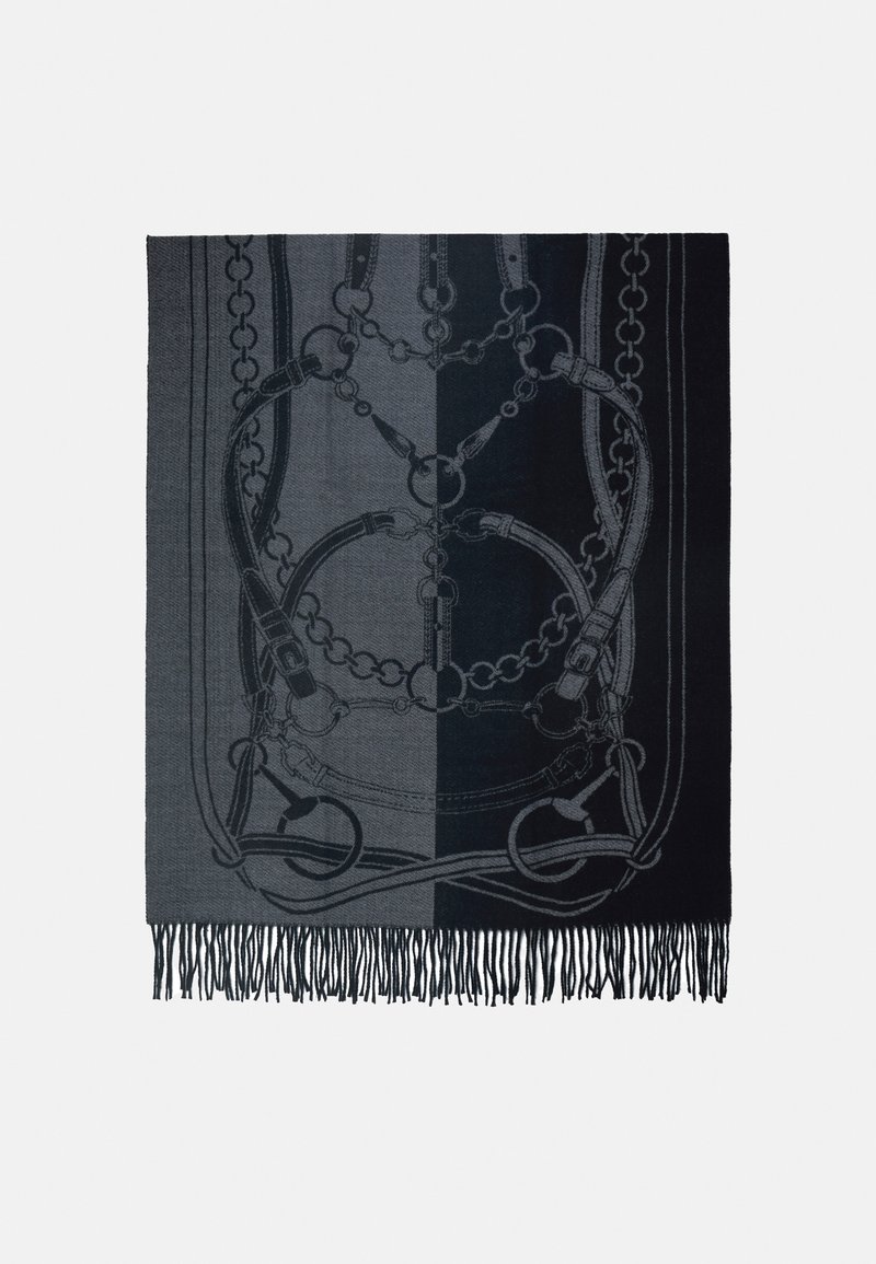 Lauren Ralph Lauren BLANKET SCARF WRAP Schal charcoal/anthrazit