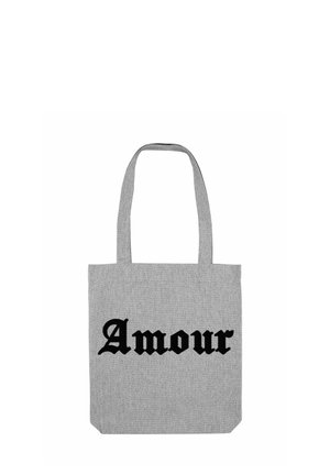 AMOUR GOTH PRINT - Cabas - mottled grey