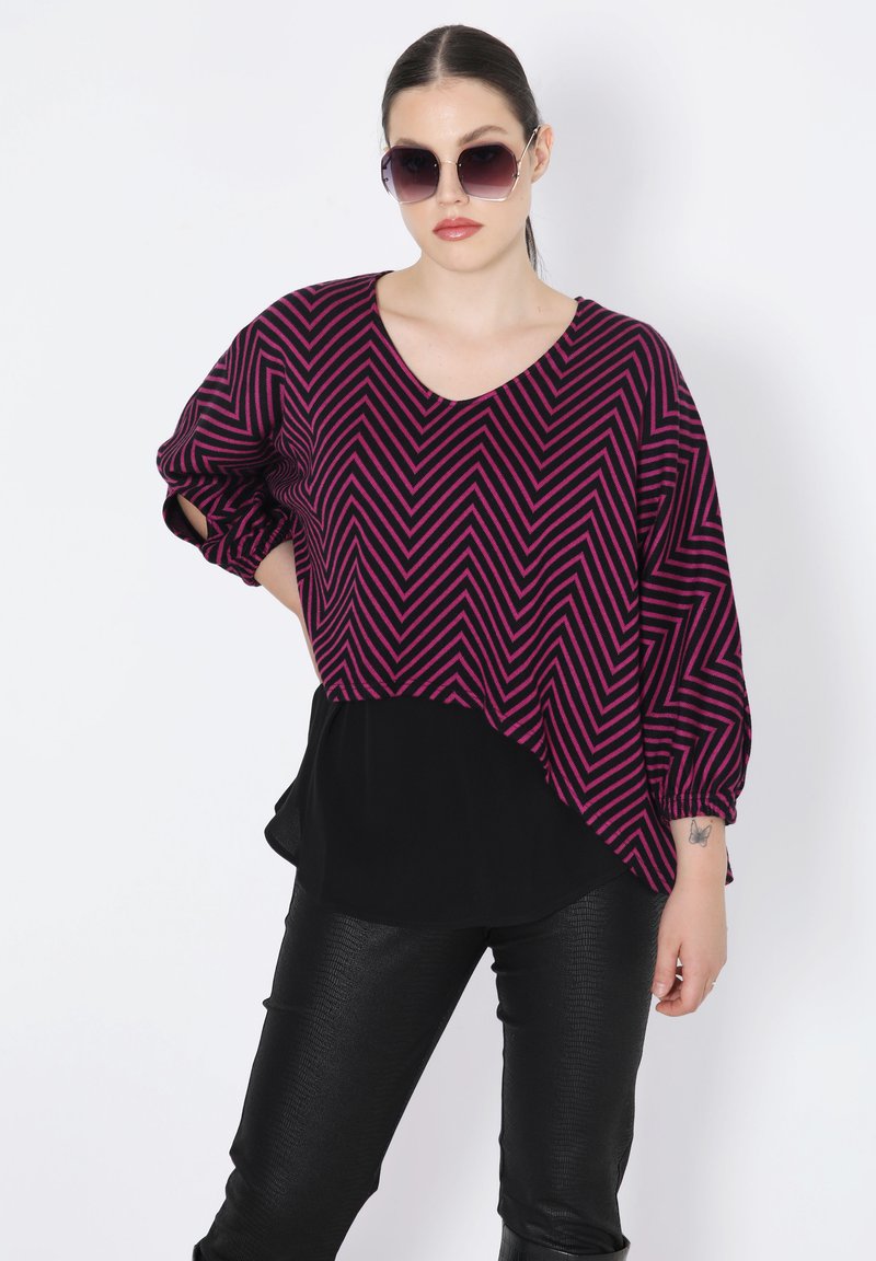 Écharpe/châle En Tricot Jean Marc Philippe - Noir - Fabriqué En France - Neuf Avec étiquettes