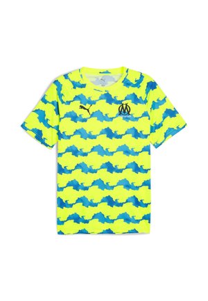 Puma, D'ÉCHAUFFEMENT OM 2025/26 - T-shirt con stampa - yellow