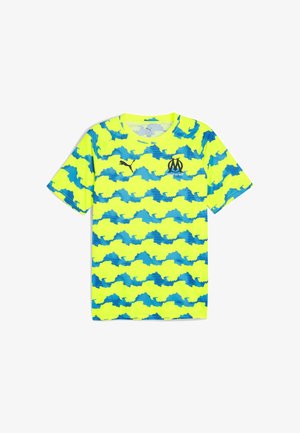 Puma, D'ÉCHAUFFEMENT OM 2025/26 - T-shirt con stampa - yellow