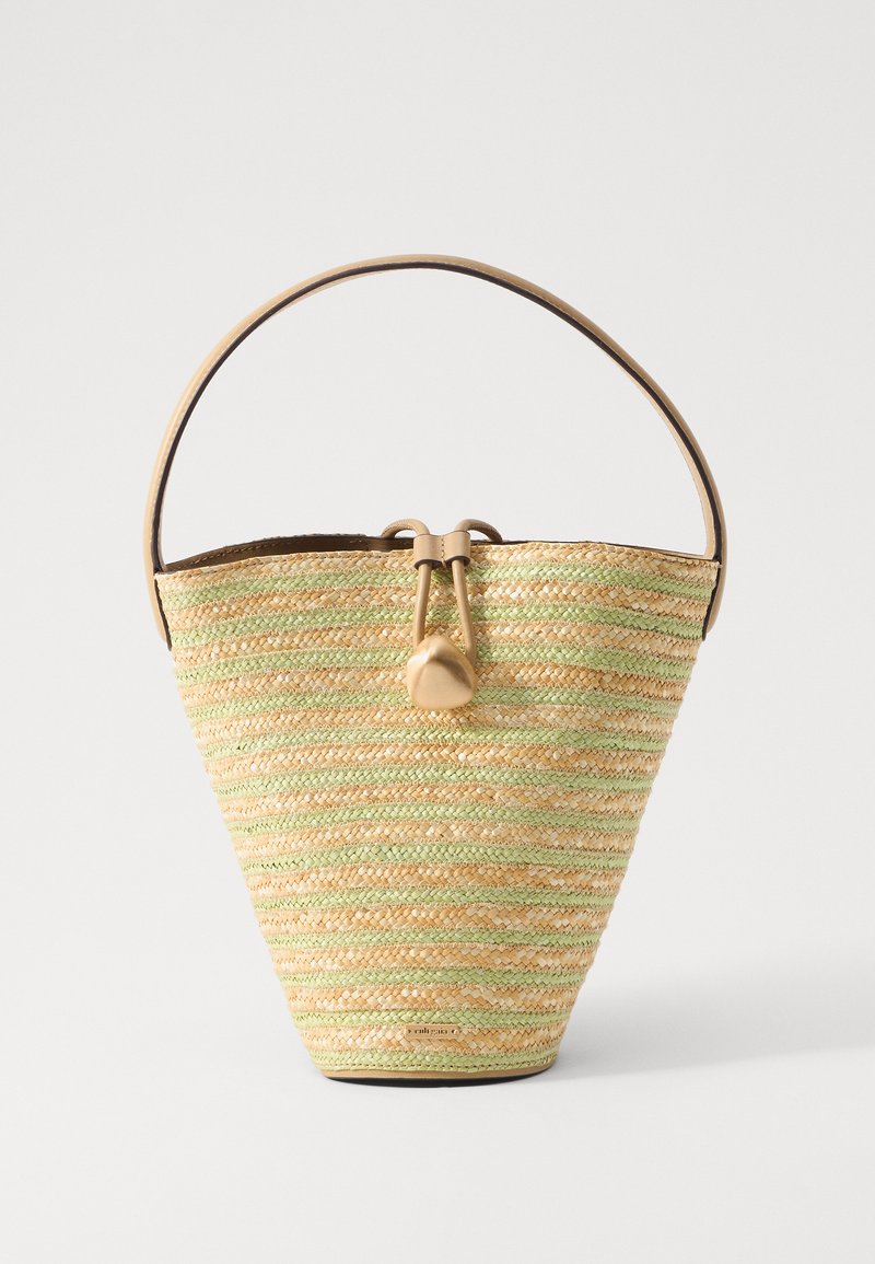 Cult Gaia FREDDIE SHOULDER - Sac à main - honeydew multi