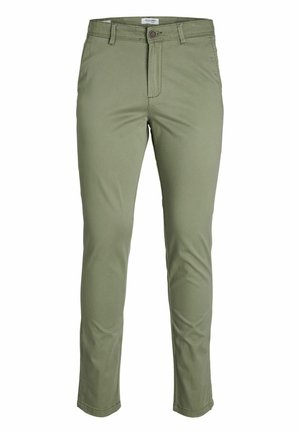 STRETCH KONISCHER SCHNITT - Chino - grün