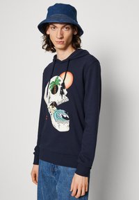 Jack & Jones JJTIDAL HOOD - Felpa - navy blazer