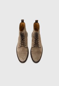Hackett London SLOANE - Šněrovací kotníkové boty - mud brown