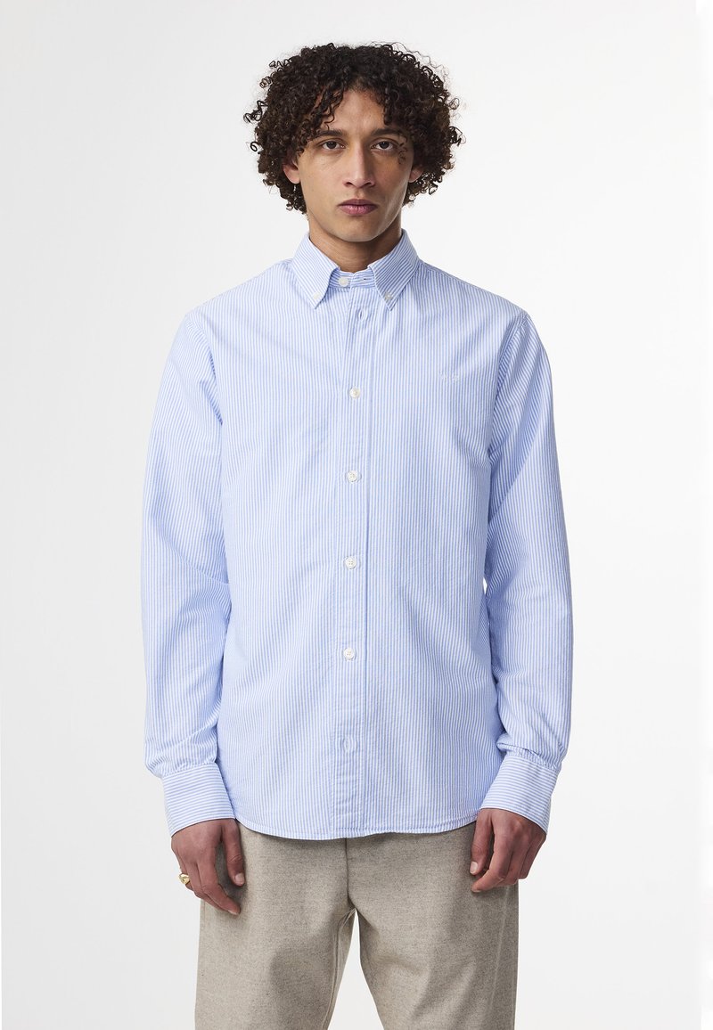 NN.07 Overhemd - blue stripe