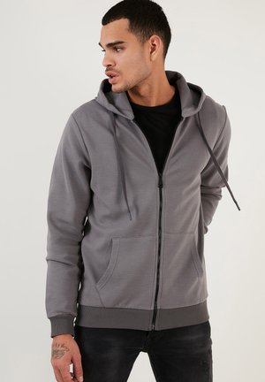 Trendyol Anthracite Regular Fit Degaje Collar - Felpa a Maniche Lunghe, Taglia L