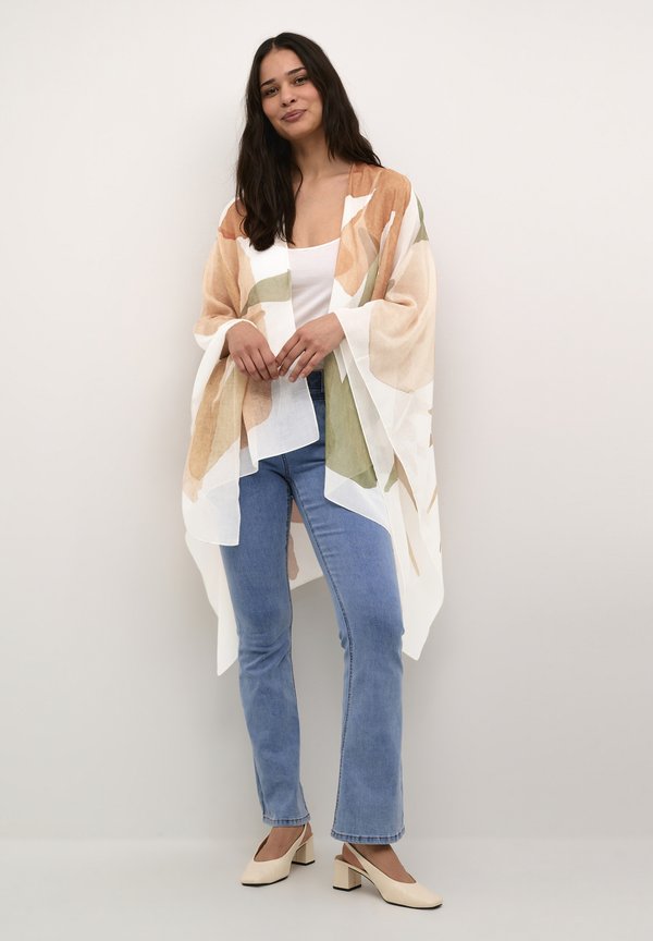 Leichte Jacke - ethnic palm print