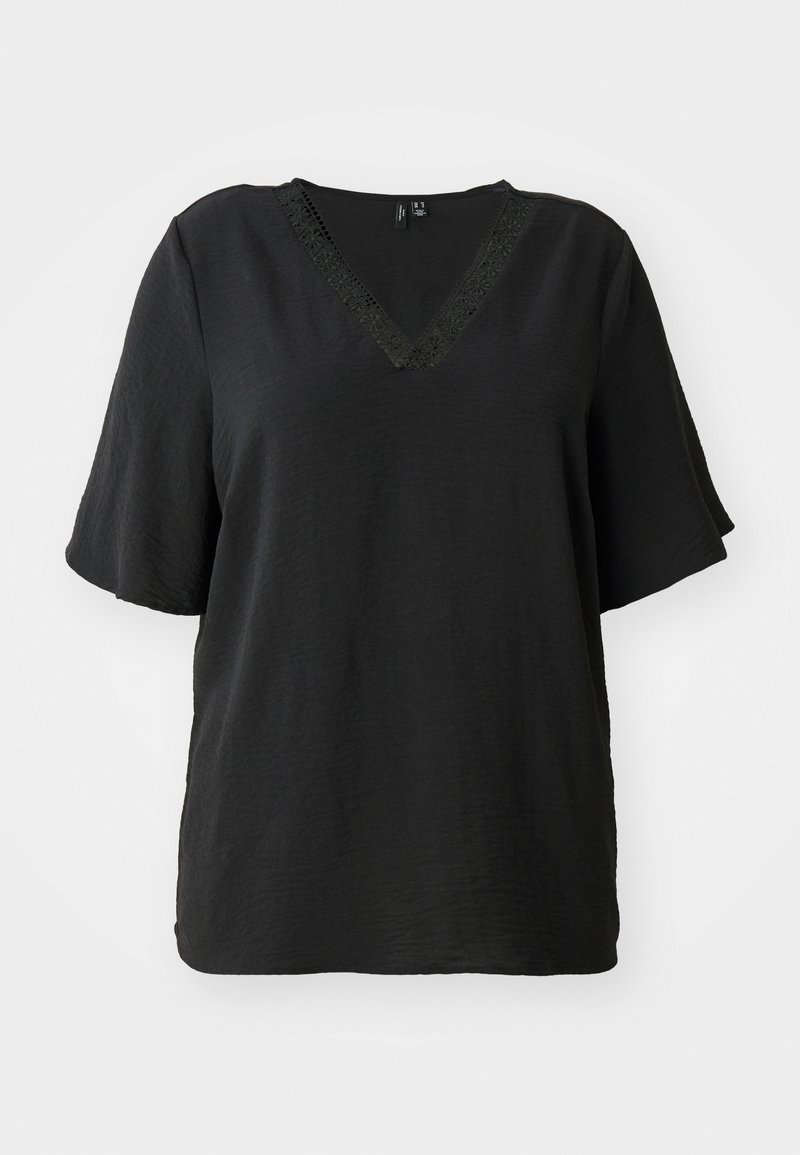 Vero Moda Curve Blouse zwart Vero Moda Curve Blouse zwart