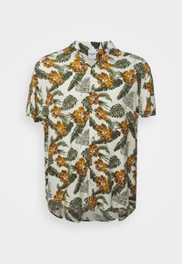 JACK & JONES Jjejeff Solid Resort S/S SN Men's Short-Sleeved Shirt, Coriander, XS JACK & JONES Jjejeff Solid Resort S/S SN Men's Short-Sleeved Shirt, Coriander, XS