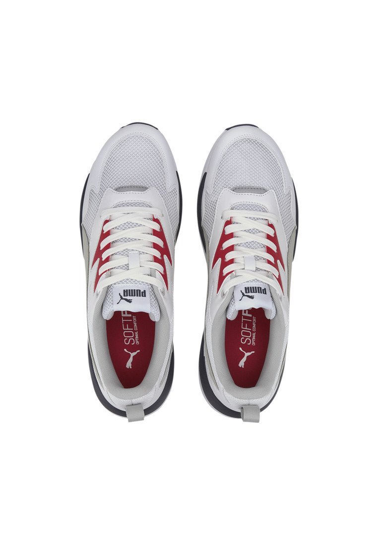 Puma X-RAY LITE - Sneakers laag - white-gray -red-new navy/wit - Zalando.nl