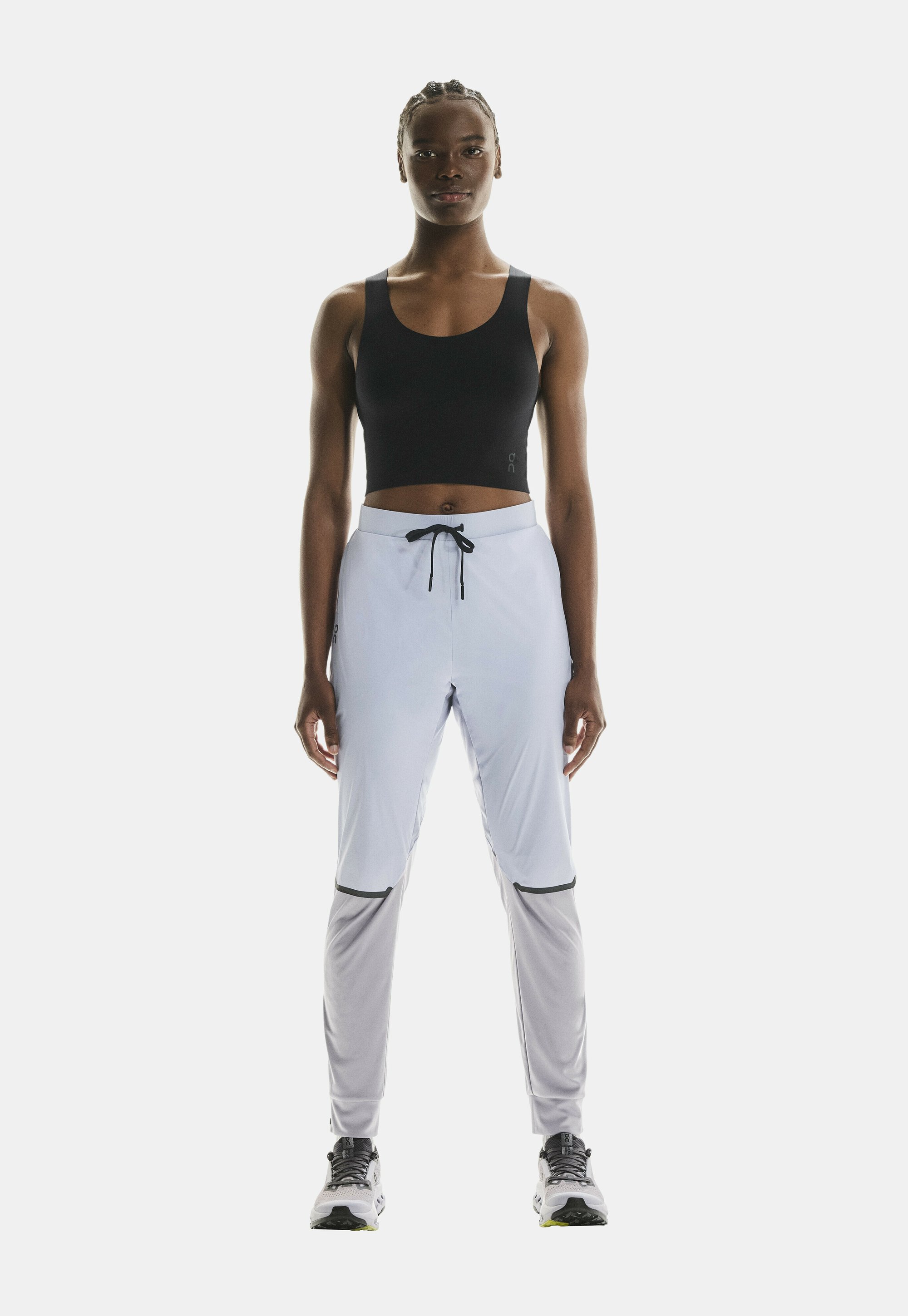 On WEATHER - Pantalon de survêtement - nimbus/lilac/bleu