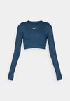 TOP - Langærmet T-shirt - armory navy/white
