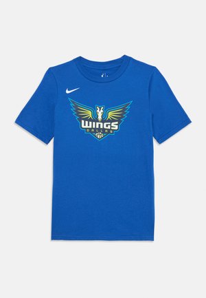 WNBA DALLAS WINGS ESSENTIAL LOGO TEE UNISEX - Sporto klubų atributika - game royal