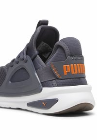 Puma ENZO EVOLVE - Zapatillas running asfalto - galactic gray rickie orange gum