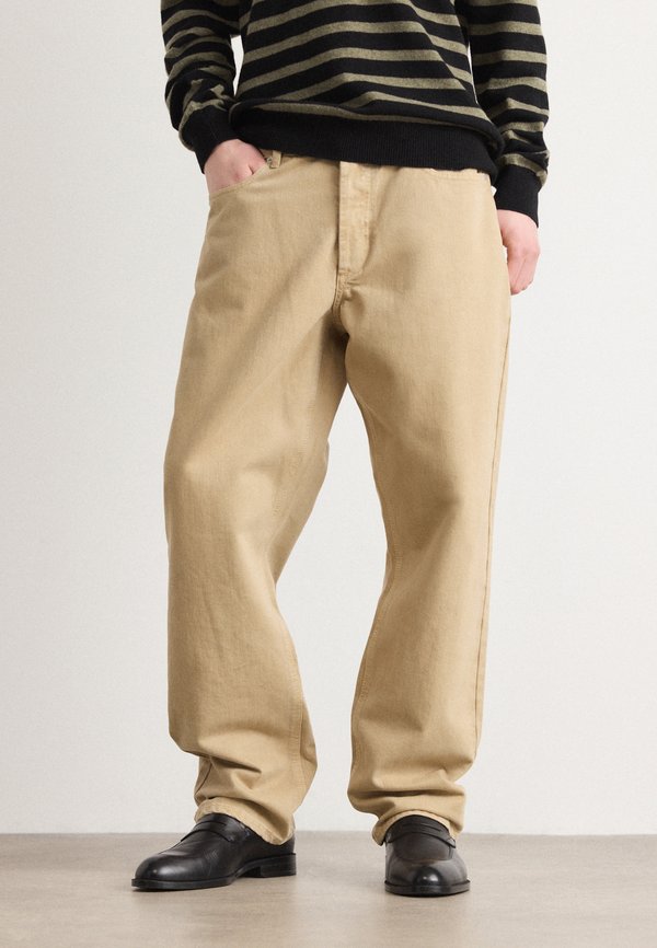 SOIL COEN - Relaxed fit jeans - beige