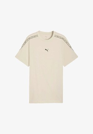 Puma, ESS TAPE TEE - Camiseta estampada - beige