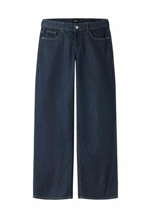 LMTD JEANS WIDE LEG - Jean flare - dark blue denim