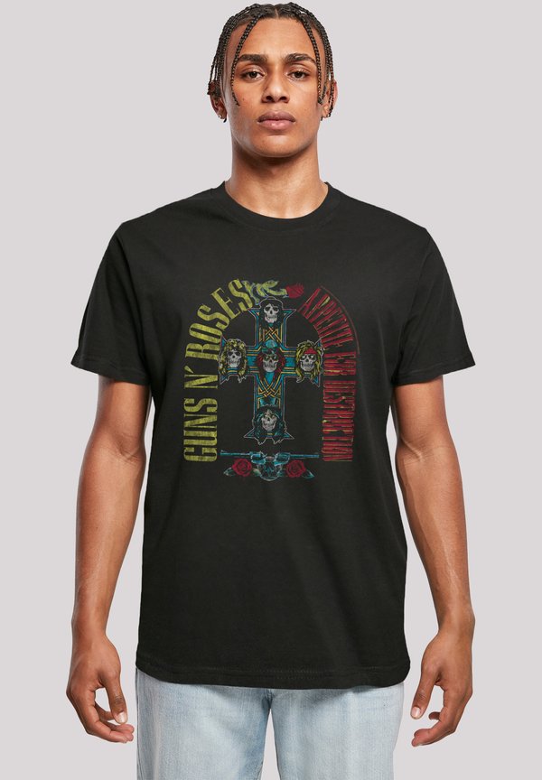 GUNS N' ROSES SKULL ROCK BAND MERCH - T-Shirt print - schwarz