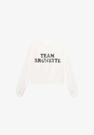 TEEN - Športni pulover - off white