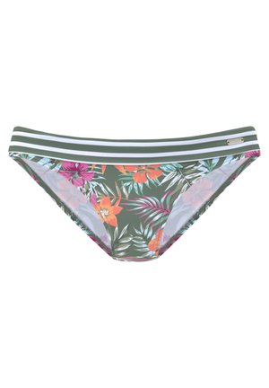 BAND - Bikiniunderdel - oliv bedruckt