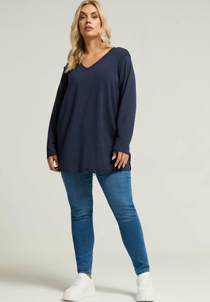 CASUAL - Blusa - navy