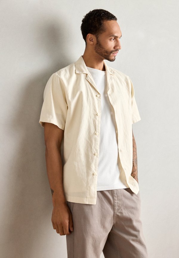 RESORT COLLAR - Shirt - natural ecru
