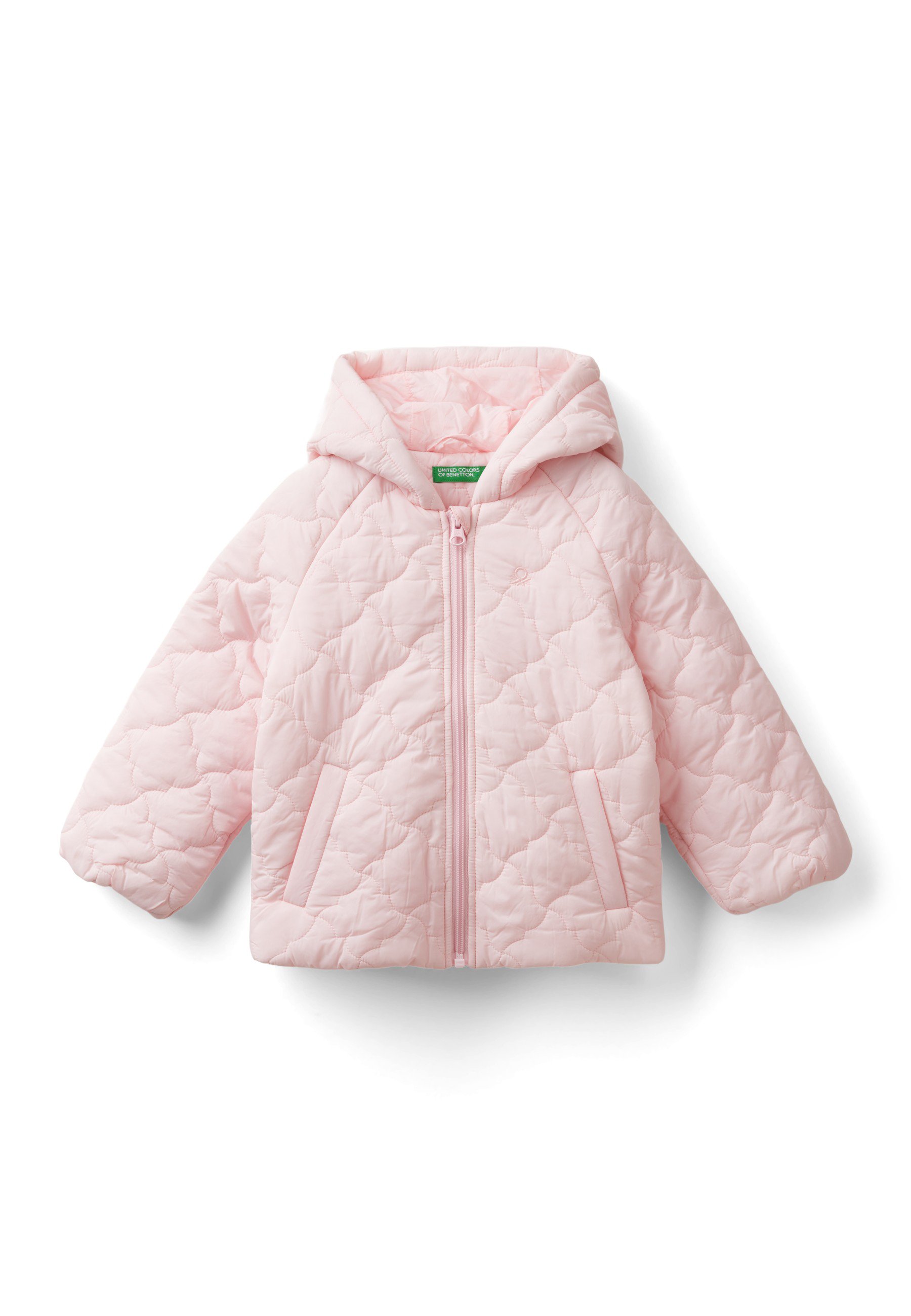 Veste United Colors Of Benetton Pour Fille – Nylon Matelassé Avec Capuche | Style Sportif Et Chaud