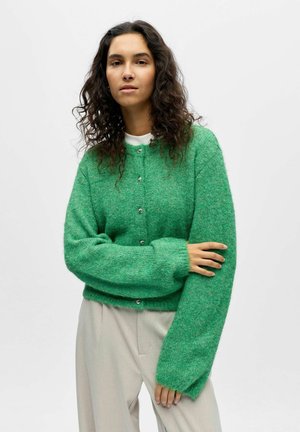 OBJSAGGIA RE LS NOOS - Gilet - medium green