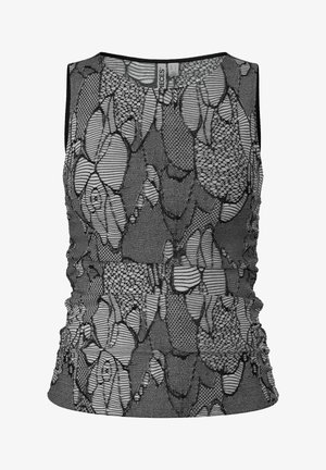 Pieces, TANKTOP PCJOSEFIA DETAILED - Toppi - black