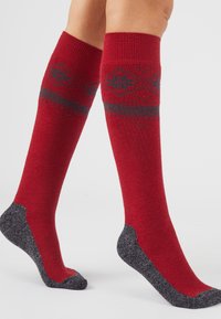 Damart DE SKI MIXTES  - Calzettoni - rouge