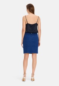 Marc Cain Bleistiftrock - deep royal blue