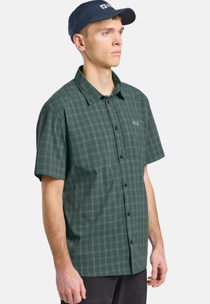 NORBO S/S M - Overhemd - check sago palm