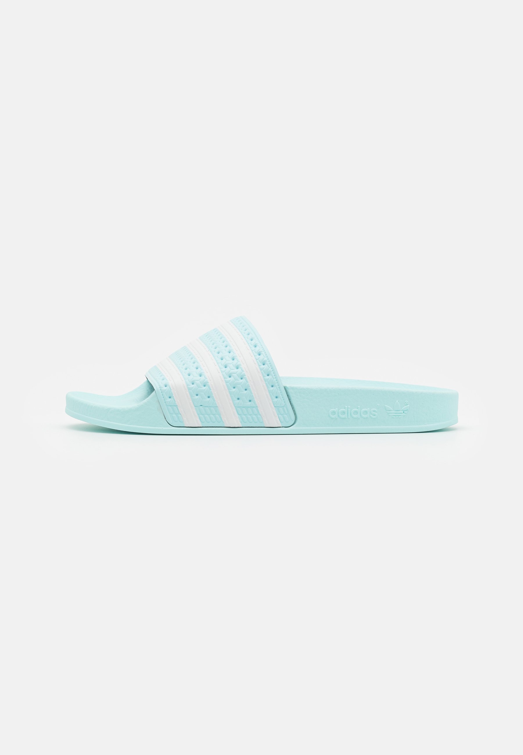 badslippers adidas mintgroen