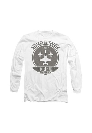 Cotton Soul, TOP GUN MAVERICK FIGHTER TOWN - Langarmshirt - white