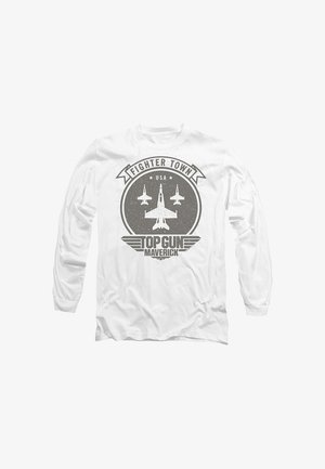 Cotton Soul, TOP GUN MAVERICK FIGHTER TOWN - Langarmshirt - white