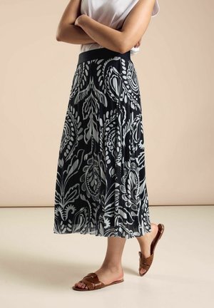 A-snit nederdel - black